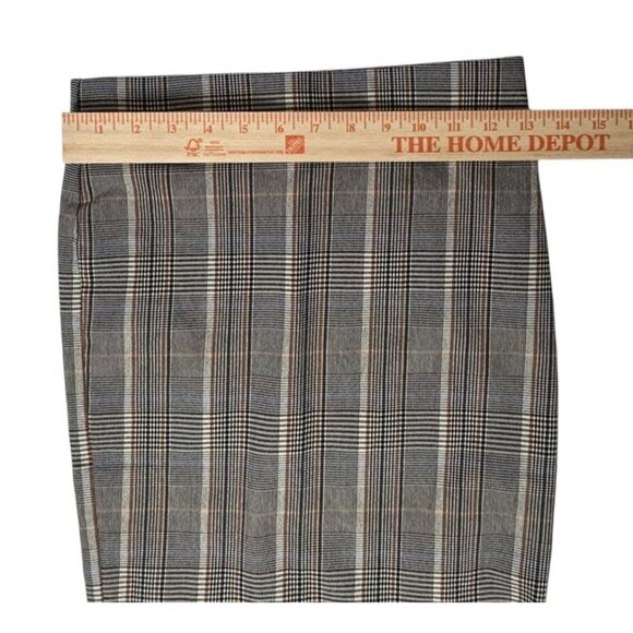 Alexa USA Plaid Stretch Plaid Pencil Skirt Womens Medium Academia Schoolgirl - Picture 7 of 7